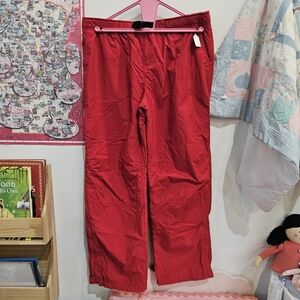 Land's End Red Outdoor Snow Pants